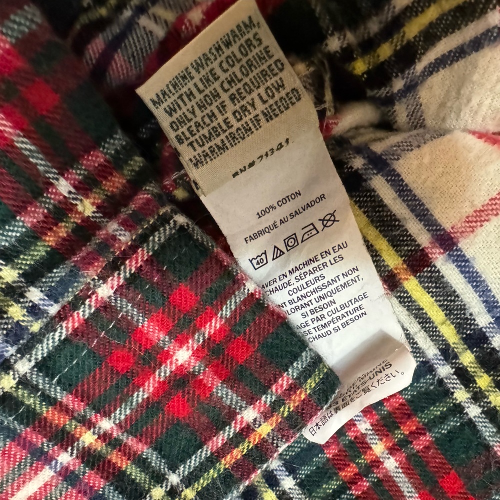 L.L. Bean | Tartan Scotch Plaid Flannel | Small - Picture 11 of 15
